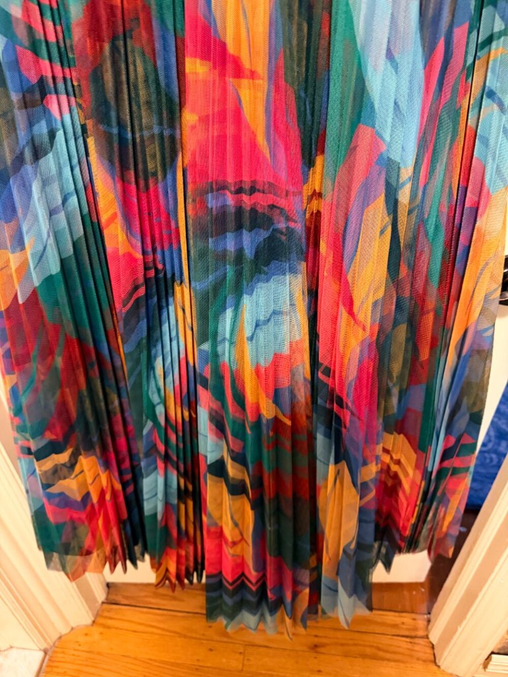 Anthropologie Hutch Pleated Sweetheart Dress - Picture 4 of 6